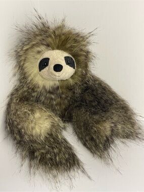 Jellycat London Cyril Sloth Plush Retired Shaggy Fluffy 16"